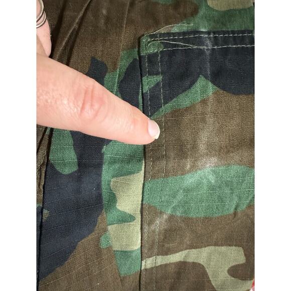 US Navy Camo Combat Military XS Regular Jacket Costume Pockets Uniform Hunting - Picture 9 of 14